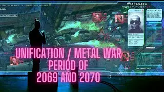 Cyberpunk 2077 LORE Unification Metal War 2069   2070 NUSA Night City Set Free Arasaka Rises