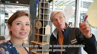Berry op bezoek in de Welkom Terug pop-up
