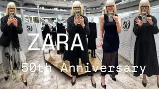 ZARA 🖤50th anniversary collection 🔥 Примерки 💃Покупки 🛍️