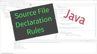Source File Declaration Rules