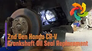 2005 Honda CR-V Front Crankshaft Main Oil Seal Replacement