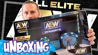 Unboxing AEW Pop Up Entrance Stage by Jazwares