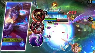 Sorry Edith Alpha is Not Badang ~ Alpha Top 1 Global Build ~ Mobile legends