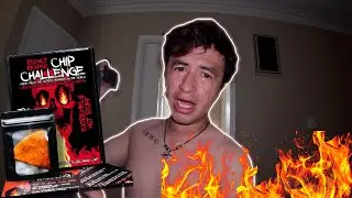 EATING THE WORLDS SPICIEST CHIP FOR BREAKFAST!!!
