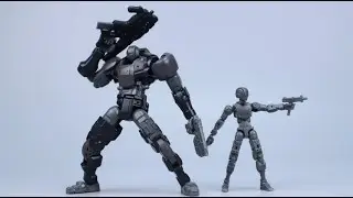 Warriors Workshop武士工坊 柴兵/维和机甲 黑色款