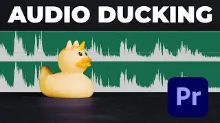 Audio Ducking Premiere Pro For Beginners EASY