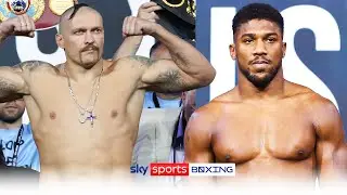 USYK VS JOSHUA 2 | FULL WEIGH-IN ⚖️