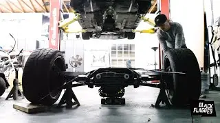 BMW E46 M3 Subframe Reinforcement and Bushing Installation  | vlog 085