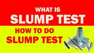 What is slump test for concrete and how to do slump test? #slump #test #slumptest #civil #engineerin
