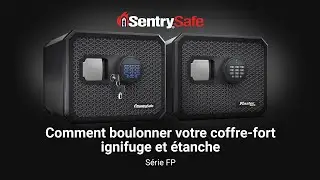 How to Bolt Down a SentrySafe FP Series Safe (French Canadian)