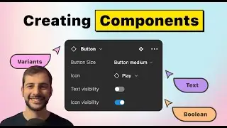 Figma components FULL GUIDE | Components and Variants tutorial