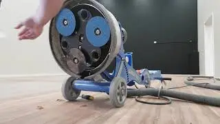 Satellite 480 Grinder used on Timber Floor (Sanding)