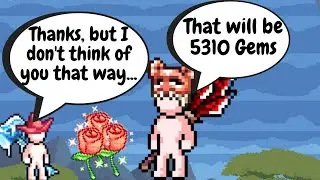 Lava gave me Roses for Valentine but made me pay - IdleOn