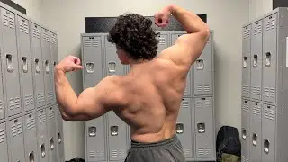Mini-Cut Vlog Day 6 | PULL B - Back, Rear Delts, Biceps