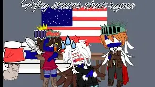 Fifty states that rhyme|Statehumans|All fifty states|Read desc?