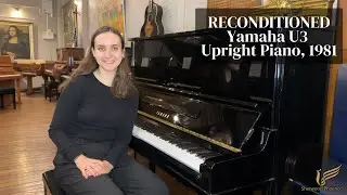 Reconditioned Yamaha U3 Upright Piano 1981| Review & Demo | Sherwood Phoenix