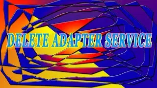 how to use delete adapter service in webmethods//develop delete adapter service in sowtware AG 10.11