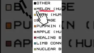 КАКОЙ ПРЕДМЕТ ИГРОКИ СПАВНЯТ БОЛЬШЕ ВСЕГО/MELON PLAYGROUND