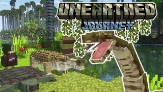 ¡Titanoboa y más criaturas! - Unearthed Journey 1.20.1 - Actualización de Mod