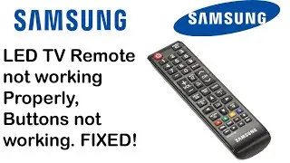 Samsung LED Remote not working