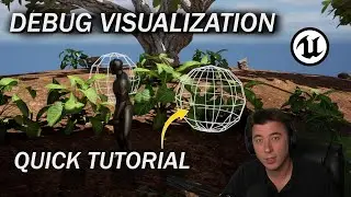 Debug Visualization in Unreal Engine 5 using Draw Debug Tools