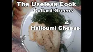 halloumi cheese & collard greens