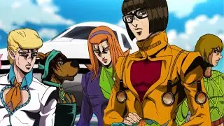 JoJo's Bizarre Adventure but with Scooby Doo sound effects