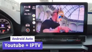 Youtube, TV, Plataformas Streaming en ANDROID AUTO con FERMATA AUTO