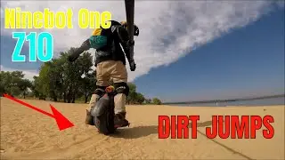 Ninebot One Z10 VERY FAST RIDE **JUMPS**