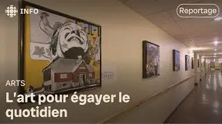 Des toiles pour donner vie à un centre pour aînés