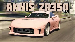 Top 3 Annis ZR350 Customizations (Mazda RX-7) - GTA 5 Online