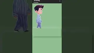 walking boy css animation 
