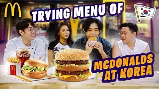 Singaporeans Trying Everything At Korea McDonald's
