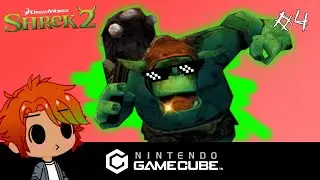"HEEEEELLLPPPP!! HE'S CUPID SHUFFLING MEEE!!!" | Let's Play Shrek 2 (2023) #4