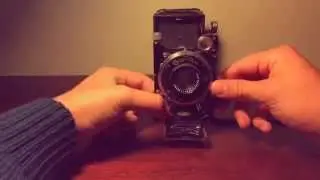 Copy of 1930s Carl Zeiss Ikon Compur Folding Camera