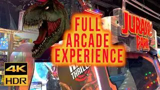 Experience Jurassic Park Arcade | FULL Live Playthrough! | 4K HDR