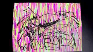 Hello Mutant こんにちは突然変異体 : Processing animation art ( 作品 )