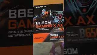 КУПИЛ НОВУЮ МАТЕРИНСКУЮ ПЛАТУ GIGABYTE B650M GAMING X AX / ГИГАБАЙТ МАТЬ ДЛЯ АМД ПРОЦЕССОРА AM5