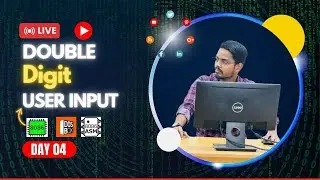 User Input EMU8086 | Double Digit User Input | DAY -04| Using EMU8086 |