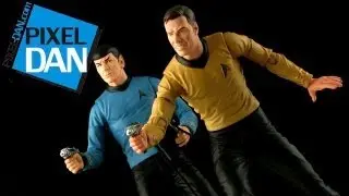 Diamond Select Star Trek Captain Kirk and Mr. Spock Figures Video Review