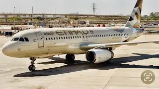 Etihad Airways Airbus A320 - Tel Aviv - Abu Dhabi - Economy Class