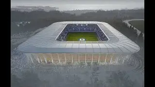 Fremtidens fodboldstadion i skoven