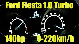 Ford 1.0 Ecoboost SCTi 140hp 0-220km/h topspeed