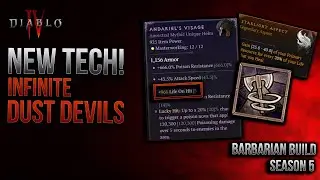INFINITE Dust Devils? 👀 NEW TECH 🔥 Can it make Barbarian THE BEST again ❓How it works & the planner