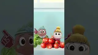 🍎🥦🥕Fruits and Veggies Song #shorts #kidssong