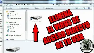 Cómo eliminar el Virus de Acceso Directo de mi USB mejor explicado |Calidad y Audio mejorados|