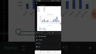 📱 How to Make Charts in Excel Mobile | Line & Column Graphs 