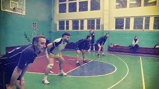 [KZL 2014 volleyball] Керлам - КПИ 17.02.2015 (Нарезка)