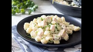 GNOCCHI CON SALMONE E ZUCCHINE
