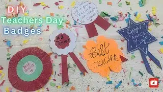 teachers day batch | how to make teachers day batch | teachers day badge ideas